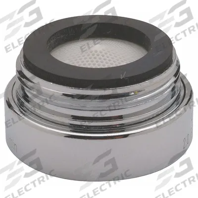 ZURN Aerator: 2 gpm Flow Rate, Aerated Flow Outlet, Zinc, Chrome Finish - Faucet Aerators & Outlets