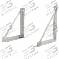 HD RAMPS L Shaped Bracket: Mounting Bracket, Truck Boxes, 18 in Lg (In.), 18 in Overall Ht, Aluminum (MPN TBB-18-18). Key specifications — Type: Mounting Bracket; Compatible with Product Type: Truck Boxes; Includes: Mounting Brackets; Material: Aluminum; Color: Silver; Brand: HD RAMPS.