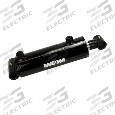 MAXIM Welded Hydraulic Cylinder: 5 in Bore Dia., 32 in Stroke Lg, 43 in Retracted Lg - Cross-Tube Mount Welded Hydraulic Cylinders