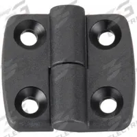 Lift Off Hinge: 48 mm x 52 mm, 25 Series, For 6 mm Slot Wd, Black, Polyamide, 6.6 mm Mounting Hole (MPN 095K2525R00). Key specifications — Brand: FATH INC.; Product Type: Lift Off Hinge RH; Material: Polyamide; Hinge Type: Lift-Off RH.