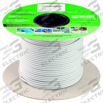 MURRELEKTRONIK Control Cable: 22 AWG, 5 Conductors, 328 ft, PUR Jacket - Continuous Flexing Control Cables