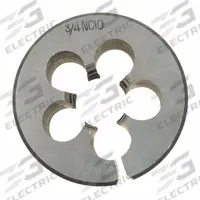 WESTWARD Alloy Steel Die 2" Width, 3/4-10 UNC: CCT1060-58, Die