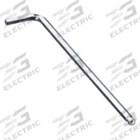 EKLIND Hex Key: 1 Ball Ends, 1/8 in Tip Size, SAE, Long, Alloy Steel, Chrome, 4 3/4 in Long Arm Lg (MPN 19308). Key specifications — attr1205521: EKLIND; attr1205526: Chrome.
