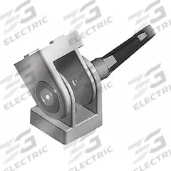 Pivot Joint: 45 mm x 45 mm, 45 Series, For 10 mm Slot Wd, Silver, Aluminum, 12.5 mm Mounting Hole (MPN 093GAF45AN). Key specifications — Brand: FATH INC.; Product Type: Pivot Joint; Material: Aluminum.