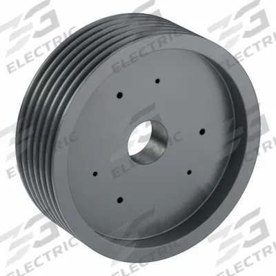APPROVED VENDOR V-Belt Pulley: B136, 6 Groove, 13.95 in OD, Bushed Bore - Bushed-Bore Cast-Iron V-Belt Pulleys