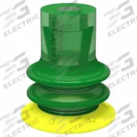PIAB Vacuum Pad: Plain Pad without Adapter, 26.01 mm Pad Dia, Polyurethane, Yellow, 19.05 mm Pad Ht (MPN BX15P.4K). Key specifications — attr1019194: BX15P.4K; attr1019196: PIAB.