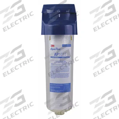 3M AQUA-PURE Water Filtration System: 5 micron, 8 gpm, 3/4 in, FNPT - Water Filter Cartridge & Housing Systems