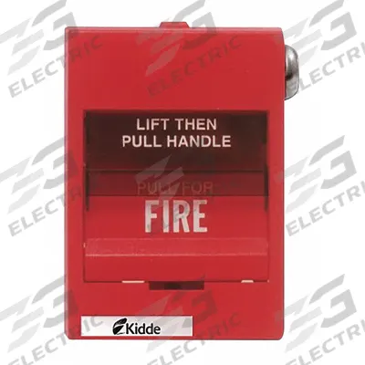 KIDDE Pull Station: 30 V AC/60 V DC Volt, 1.5 A @ 30V AC/1 A @ 28V DC Current - Pull Stations for Fire Alarm Systems