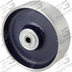 APPROVED VENDOR Caster Wheel: 6 in Wheel Dia., 2 in Wheel Wd, Steel, 1,800 lb Load Rating, Roller (MPN FSR-0620-08). Key specifications — Includes Spanner Bushing: Not Included; Wheel/Tread Material: Steel; Wheel/Tread Color: Blue; Brand: APPROVED VENDOR.