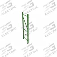 HUSKY RACK & WIRE Upright Frame: Teardrop, 12 ft Overall Ht, 36 in, Green, Steel (MPN IU18360144). Key specifications — Color: Green; Includes: 3 in x 1-5/8 in Post; Brand: HUSKY RACK & WIRE.