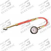 MILTON Dual Head Dial Pressure Gauge: Tire Pressure Gauge, Analog, 2 psi Pressure Increments, Brass (MPN 951). Key specifications — Product Type: Tire Pressure Gauge; Gauge Type: Analog; Material: Brass; Brand: MILTON.