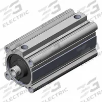 SMC Compact Cylinder: 80 mm Bore Dia, 150 mm Stroke Lg, Tapped Hole Mounting, Aluminum, 3/8 in BSPT (MPN CDQ2A80-150DCZ). Key specifications — attr946022: Tapped Hole; attr946024: Single Rod; attr946038: CQ2; attr1123057: Rotating Rod; attr945997: SMC.