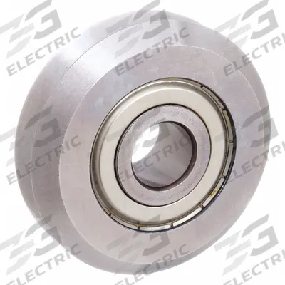 PBC LINEAR V-Guide Wheel Bearing: 1.803 in OD, 52100 Steel, For Size 3 V-Guide Rails - PBC Linear V-Guide Wheel Bearings