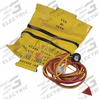 CHERNE Test-Ball Plug: For 18 in Pipe, Tether Channel Tether, Smooth Body Surface, 43 in Deflated Lg (MPN 277118). Key specifications — Plug Seal Material: Elastic Urethane; Body Type: Smooth Body.