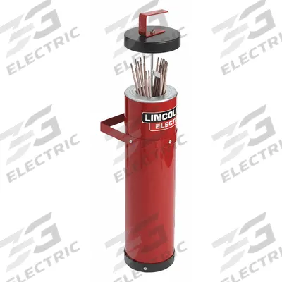 LINCOLN ELECTRIC Electrode Oven: Portable, with Handles, 115/120V AC, 10 lb Storage Capacity - Portable Electrode Ovens