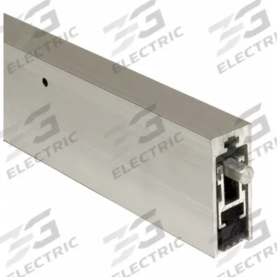 NATIONAL GUARD Automatic Door Bottom: Single Fin Insert, Aluminum, 36 in Lg, 2 5/16 in Wd - Automatic Door Bottoms