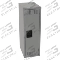 TENNSCO Wardrobe Locker: 12 in x 18 in x 36 in, Louvered, 1 Tiers, 1 Units Wide, Padlock Hasp, Steel (MPN STS-121836-AMG). Key specifications — Brand: TENNSCO; Locker Color: Medium Gray; Door Type: Louvered; Locker Material: Steel; Assembled: Assembled; Number Plate Included: Yes.