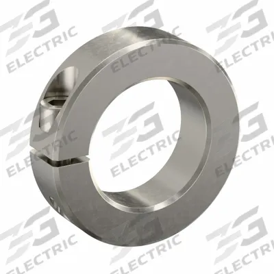 RULAND MANUFACTURING Shaft Collar: 1-Piece, Inch, Round, Clamp-On, 1 5/16 in Bore Dia - Stainless Steel Shaft Collars