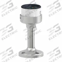 SCHNEIDER ELECTRIC Fixing Plate: Tower Light Mount, For XVU, 3 15/16 in Overall Ht, XVUZ02Q. Key specifications — Brand: SCHNEIDER; Compatible with Series: XVU; Connection Type: Push-In Terminal; Housing Color: Silver; IP Rating: IP65; Mounting Location: Pole Mount; Manufacturer Part Number: XVUZ02Q; Includes: 100 mm Aluminum Pole.