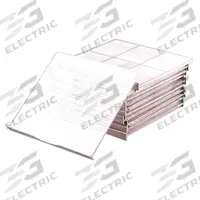 AMANA Air Filter: Air Filter, Packaged Terminal Air Conditioner, 11 11/16 in x 13 in x 2 in, 10 PK (MPN FK10E). Key specifications — Manufacturer Part Number: FK10E; Product Type: Air Filter; Material: Plastic; Brand: AMANA.