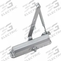 PDQ Door Closer: Parallel/Std/Top Frame Mounting Type, Grade 2 - Medium Duty, Aluminum (MPN 5TUN9). Key specifications — Manufacturer Part Number: 5TUN9; Brand: PDQ; Closer Series: 3100; Closer Type: Non-Hold Open; Compatible with Series: 1260; Location Use: Interior/Exterior; Spring Type: Adjustable; Product Type: Door Closer.