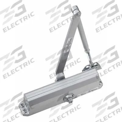 PDQ Door Closer: Parallel/Std/Top Frame Mounting Type, Grade 2 - Medium Duty - Adjustable-Mount Door Closers