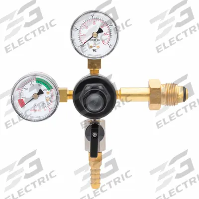 HARRIS Beverage Gas Regulator: For Beer/Coffee/Wine Beverage, For Nitrogen Mix Gas - Beverage Regulators