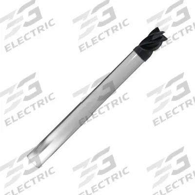 APPROVED VENDOR Square End Mill: Carbide, AlCrN Coated, 5 Flute, 1/2" Mill Dia, 5/8" LOC - Reduced-Neck Fast-Cutting Carbide Square End Mills for Stainless Steel & Super Alloys