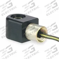 ARO Solenoid Coil: Universal, DIN 43650 Form A, 30 mm Coil Size, 120V AC, Molded Wires, F (MPN 114772-33). Key specifications — attr1078676: ARO; attr1078675: 114772-33; attr1078680: Universal; attr1078681: Molded Wires; attr1078682: DIN 43650 Form A; attr1078689: Leads Included; attr1078690: Indicator Light Not Included; attr1078703: 120V AC.