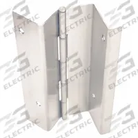 MARKAR Butt Hinge: Stainless Steel, Full Mortise, 4 1/2 in Leaf Wd (MPN HG329-001-630). Key specifications — Bearing Type: Sleeve; Material: Stainless Steel.