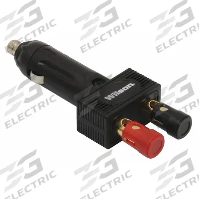 WILSON ANTENNAS Power Adapter: Power Adapter, 1 Connections, Black, 0 - Replacement 12V Auxiliary Plugs