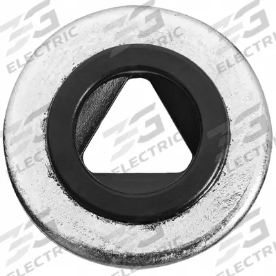 APPROVED VENDOR Bonded Sealing Washer: 7/8 in Screw Sz, Zinc-Plated, Steel, Buna-N Seal - Sealing Washers with Rubber-Bonded Inner Diameter