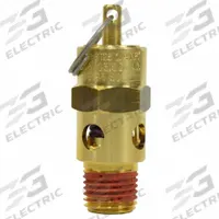 CONTROL DEVICES Pneumatic Safety Valve: Hard Seat, 1/4 in (M)NPT Inlet (In.), Brass, Brass (MPN SA25-1A215). Key specifications — attr291993: Hard Seat; attr291998: Brass; attr292009: Brass; attr294753: CONTROL DEVICES.