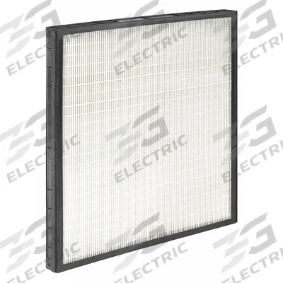 GRAINGER Minipleat Air Filter: 20 in x 25 in x 2 in, Synthetic, Plastic, No Header - MERV 11 Minipleat Air Filters