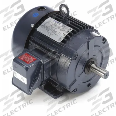 MARATHON MOTORS General Purpose Motor: Rigid Base Mount, Totally Enclosed Fan Cooled, 3 hp - Rigid Base 3-Phase General Purpose AC Motors