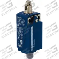 TELEMECANIQUE SENSORS Limit Switch: Roller Plunger, Non-Metallic, XCKP (MPN XCKP2102M12). Key specifications — attr1019632: TELEMECANIQUE SENSORS; attr1019639: 4-Pin M12 Connector; attr1019655: Steel; attr1023447: XCKP.