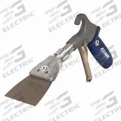 EXAIR Air Gun: Pistol-Grip Grip, Cast Aluminum, 1/4 in Female NPT, Straight, 77 dBA Sound Level (MPN 1244). Key specifications — attr1328526: Cast Aluminum; attr1328500: Model 1144 Super Air Scraper; attr1328508: EXAIR; attr1328515: No; attr1328533: Yes.