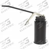 LUBRIMATIC Oiler: Pistol Operator, 6 fl oz Overall Capacity, Rigid, 6 in Spout Lg, 6 in Can Ht (MPN 50-509CC). Key specifications — Thread Size: 1/4"-28; Brand: LUBRIMATIC; Spout Type: Rigid; Body Material: Steel.
