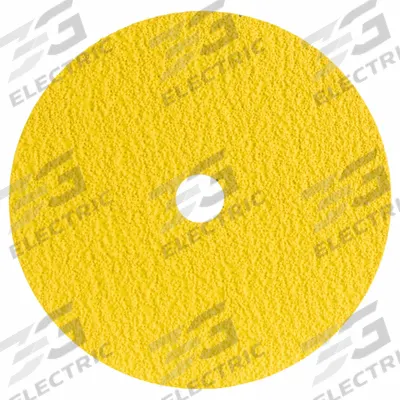 NORTON Fiber Disc: 9-1/8" x TN Quick-Change, Ceramic, 36 Grit - Cool-Cutting Fiber Discs for Stainless Steel & Nickel Alloys