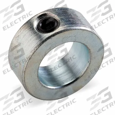Dayton Shaft Collar: 1-Piece, Set Screw, 1 5/8 in Bore Dia, 2 1/2 in Collar Outside Dia - Steel Shaft Collars