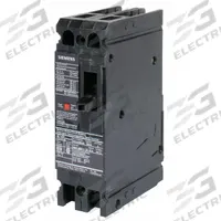 SIEMENS Molded Case Circuit Breaker: 110 A Amps, 42kA at 480V AC, Fixed, Load Side Lug, ABC, HED4 (MPN HED42B110). Key specifications — Phase Connection: ABC; Instantaneous Trip: Fixed; Terminal Connection: Load Side Lug; Series: HED4; Max. AIR Rating: 42kA at 480V AC.