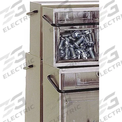 QUANTUM STORAGE SYSTEMS Locking Rod: 24 1/2 in Overall Lg, 1 Rods, For Tip-Out Bin Type - Locking Rods