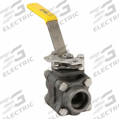 APOLLO Manual Two-Way Ball Valve: 1 in, Carbon Steel, Straight, Sweat x Sweat - Carbon Steel Ball Valves