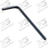 EKLIND Hex Key: 1 Ball Ends, 9/64 in Tip Size, SAE, Long, Alloy Steel, Black Oxide, L, 2 Tips, 10 PK (MPN 18209). Key specifications — attr1205521: EKLIND; attr1205526: Black Oxide.