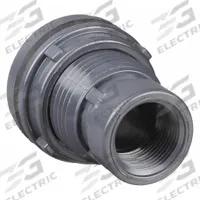 SPEARS Bulkhead Tank Fitting: PVC Body, 4 in Female NPT Threaded Inside, 4 in Female Socket Outside (MPN 8171-040). Key specifications — Fitting Material: PVC; Brand: SPEARS.