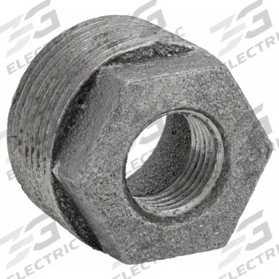 ANVIL Metal Pipe Straight: 3/4 in x 3/8 in, Male NPT Threaded x Female NPT Threaded - Threaded High-Pressure Pipe Fittings