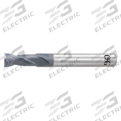 OSG Square End Mill: Carbide, WXL Coated, 2 Flute, 5/16" Mill Dia, 5/8" LOC - Carbide Square End Mills for Hardened Materials