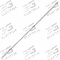FOSTORIA Electric Infrared Tubular Heater Element: For Mfr. No. OCH-46, 2,000 W Output, 9.6 A (MPN 671-5061). Key specifications — Connection Type: Terminals; Color: Frosted; Heater Mounting Position: Horizontal Burn; Product Type: Electric Infrared Tubular Heater Element; For Use With: Mfr. No. OCH-46; Voltage: 208V AC; Includes: 10-32 Threaded Termination with Nuts; Brand: FOSTORIA.