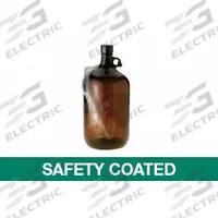 QORPAK Jug: Amber, Glass, 4 L, 157.96 mm, Includes Closure, 341 mm Overall Ht, Screw On Cap (MPN 259523). Key specifications — attr1371258: Yes; attr1371256: Shouldered; attr1371264: QORPAK.
