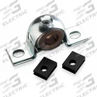 DAYTON Pillow Block Bearing: 2 Bolt, 1 in Bore, 4 in Overall Lg, 2.093 in Overall Ht, Bronze (MPN 2X531). Key specifications — Maximum Speed: 3,500 RPM; Brand: DAYTON.